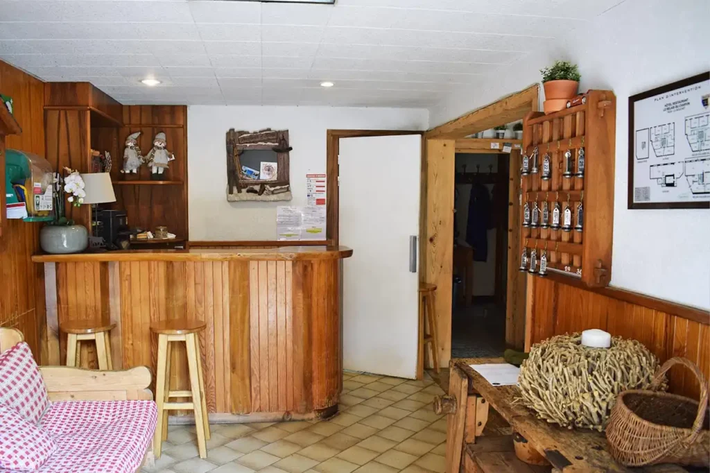 Hôtel Restaurant le Relais du Charvin au Bouchet-Mont-Charvin -Accueil